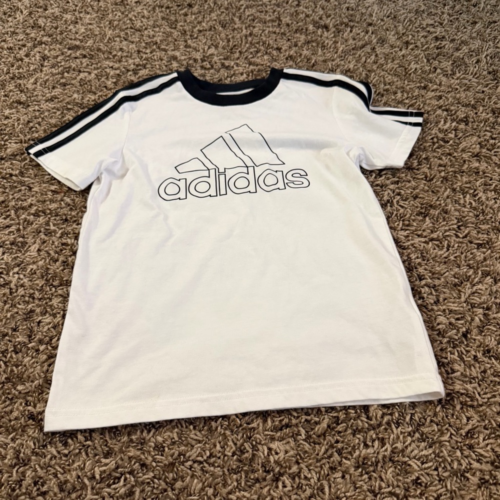 Adidas Kids White T-Shirt